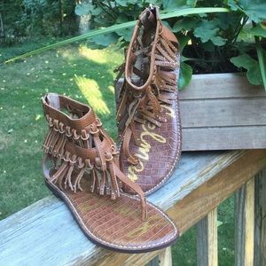 Sam Edelman || Boho Griffen Fringe Sandal